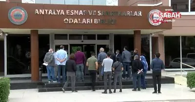 Antalya Esnaf Odaları Birliği binasına bomba ihbarı | Video