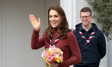 Kraliyet gelini Kate Middleton yine şaşırttı!