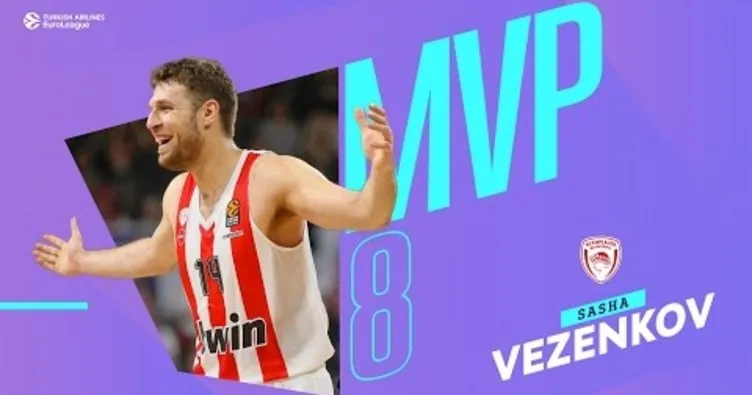 THY Avrupa Ligi’nde haftanın MVP’si Sasha Vezenkov