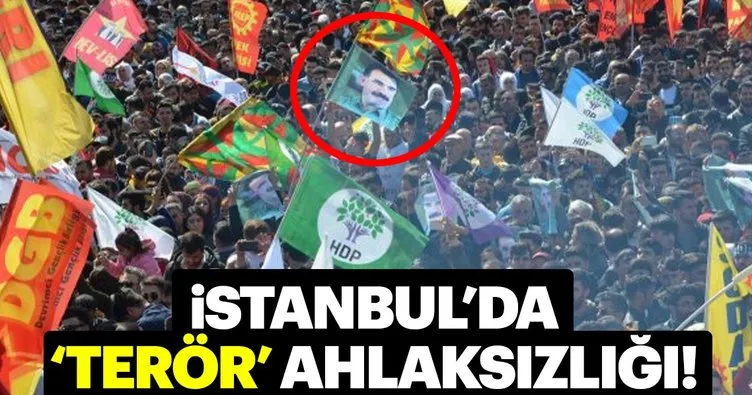 Bakırköy’deki Nevruz kutlamalarında PKK propagandası