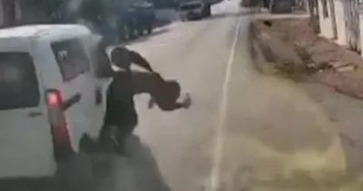 Tekirdağ’da feci kaza! Hafif ticari aracın çarptığı 13 yaşındaki çocuk ağır yaralandı #tekirdag