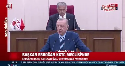 Son dakika: Başkan Erdoğan’dan KKTC’de tarihi açıklamalar | Video