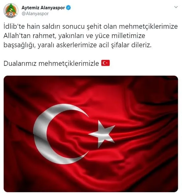 Spor camiası tek yürek! Başımız sağ olsun