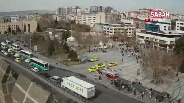 Kayseri İncesu'daki deprem anı kameraya yansıdı | Video