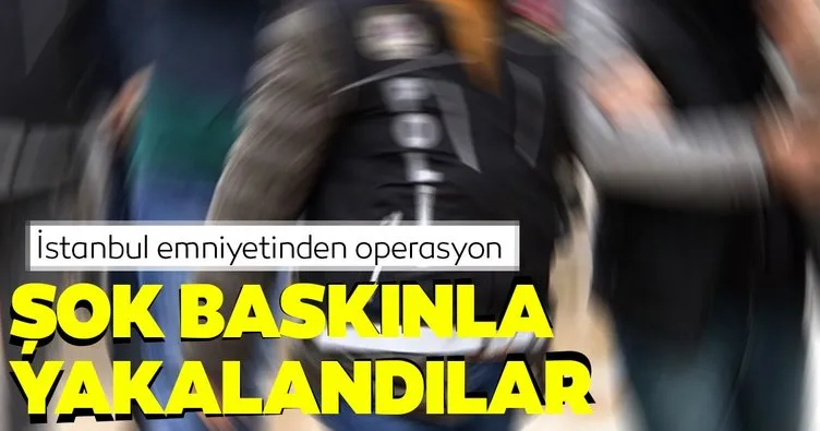 İstanbul’da uyuşturucu tacirlerine suçüstü! Kovalamaca sonucu yakalandılar