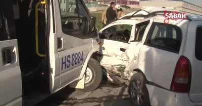 SON DAKİKA: İstanbul Esenyurt’ta işçi servisi ile hafif ticari araç çarpıştı: 8 yaralı