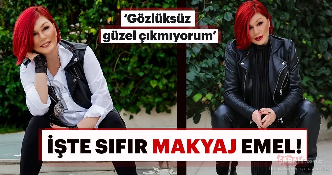 İşte Emel Müftüoğlu’nun sıfır makyajlı hali! ‘Gözlüksüz güzel