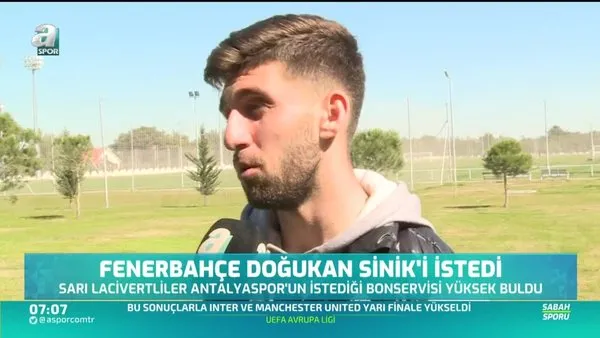 Fenerbahçe'de yeni hedef Doğukan Sinik!