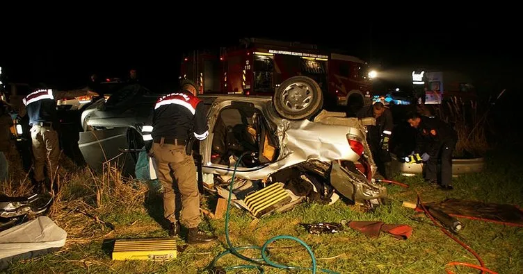 Çubuk’taki kazada aynı aileden 3 kişi öldü, 2 kişi yaralandı