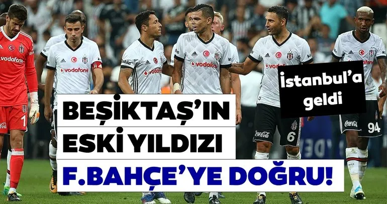 Son dakika Fenerbahçe transfer haberi: Beşiktaş’ın eski yıldızı sarı lacivertliler için İstanbul’a geldi!