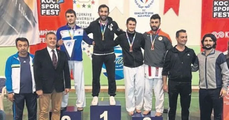 Türkiye karate şampiyonu HKÜ’den