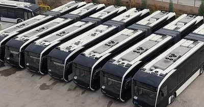 Kayseri Büyükşehir Belediyesi 18 metre uzunluğunda 15 elektrikli otobüs aldı