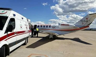 Ambulans uçak Aras için havalandı #aydin Ambulans uçak Aras için havalandı #aydin