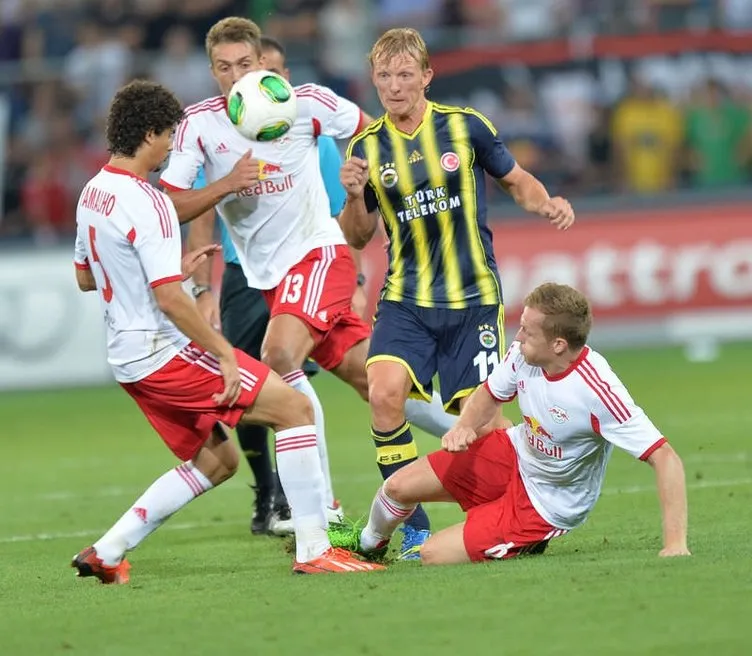 Red Bull Salzburg - Fenerbahçe maçından kareler
