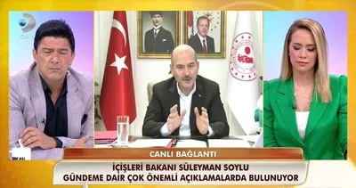İçişleri Bakanı Süleyman Soylu’dan ’Neler Oluyor Hayatta’ programında Hakan Ural ve Nur Tuğba Namlı’ya flaş açıklamalar | Video