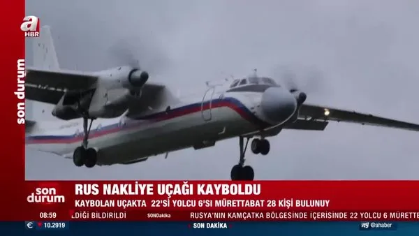Rusya Kamçatka'da içinde 28 kişinin olduğu Antonov AN-26 tipi uçak kayboldu