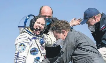Van Gölü’nü uzaydan çeken astronot dünyaya döndü