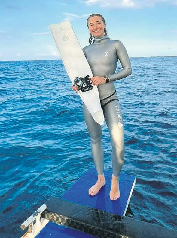 İki rekor için suya dalacak