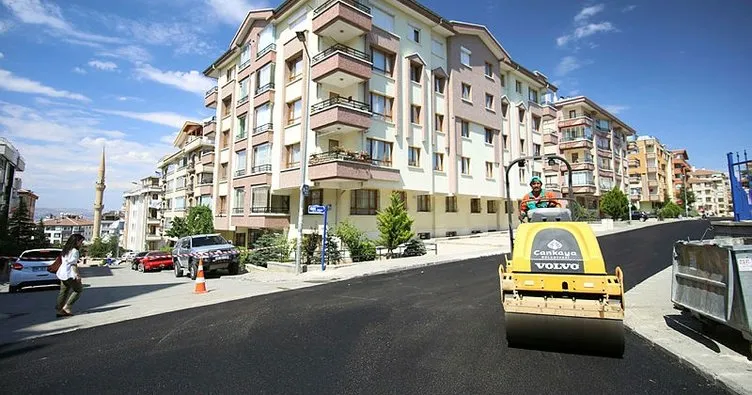 Çankaya Belediyesi asfalt çalışmalarında rekorlarına yenisini ekledi