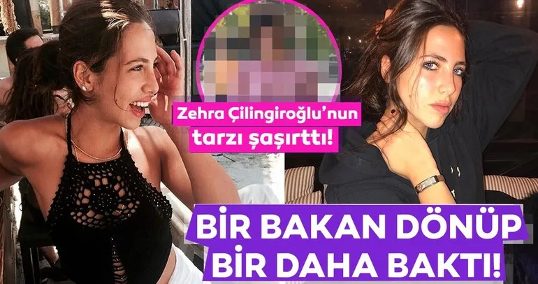 Zehra Çilingiroğlu’nun tarzı şaşırttı! Zehra Çilingiroğlu’na bir bakan dönüp bir daha baktı!