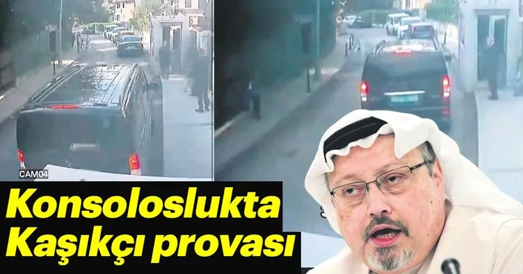 Konsoloslukta kaşıkçı provası