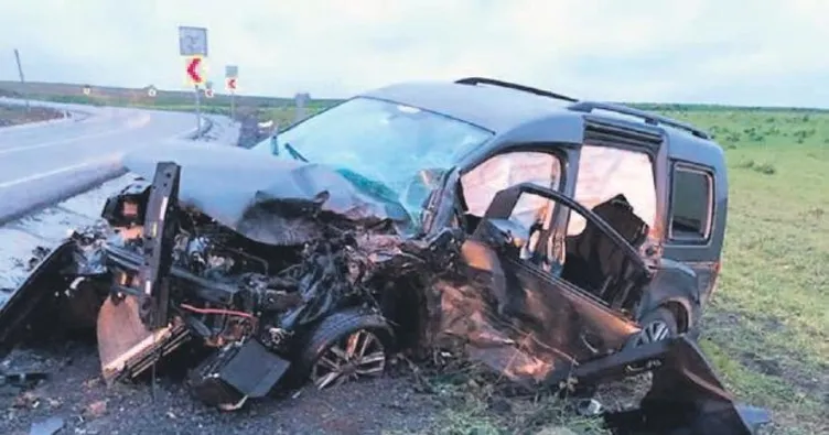 Tali yolda kafa kafaya çarpıştılar