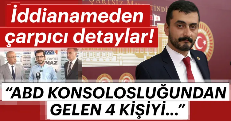 Son Dakika: Eren Erdem, ABD Konsolosluk görevlilerini ağırlamış