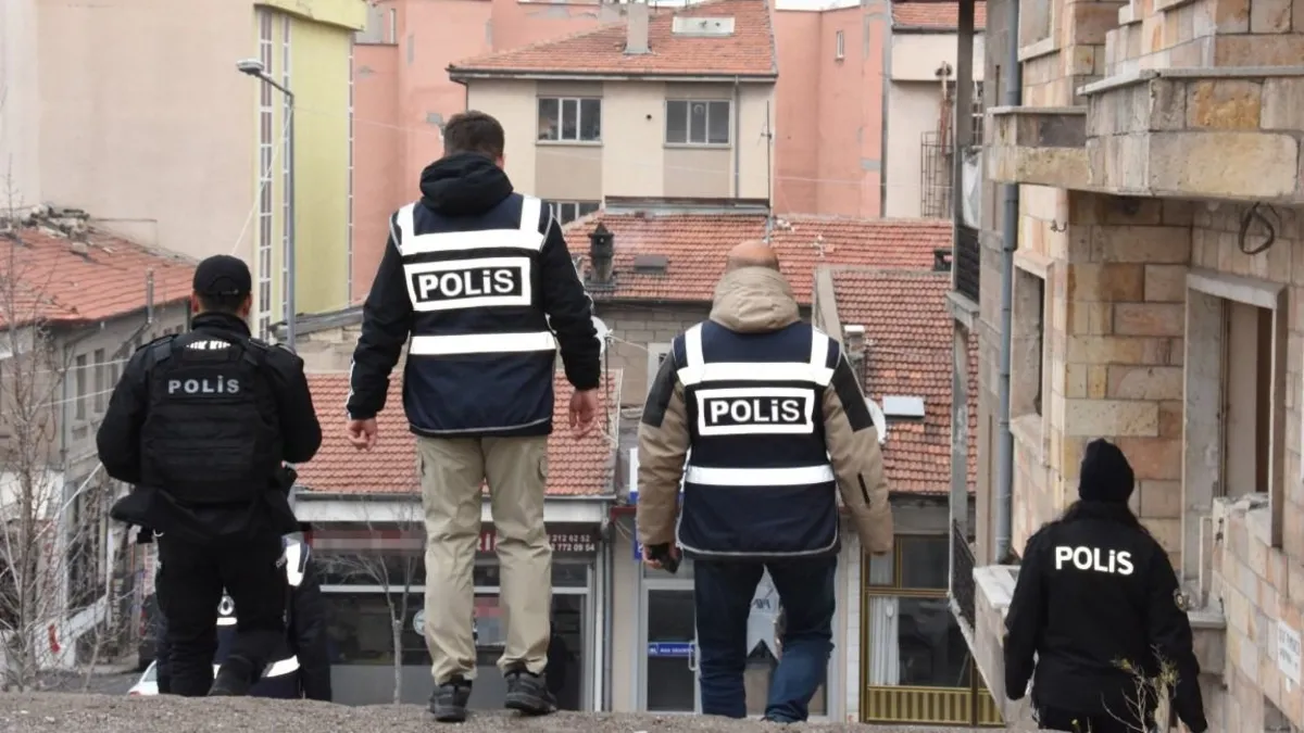 Nevşehir Emniyet Müdürlüğü ekiplerinin operasyon sonrası görüntüleri.