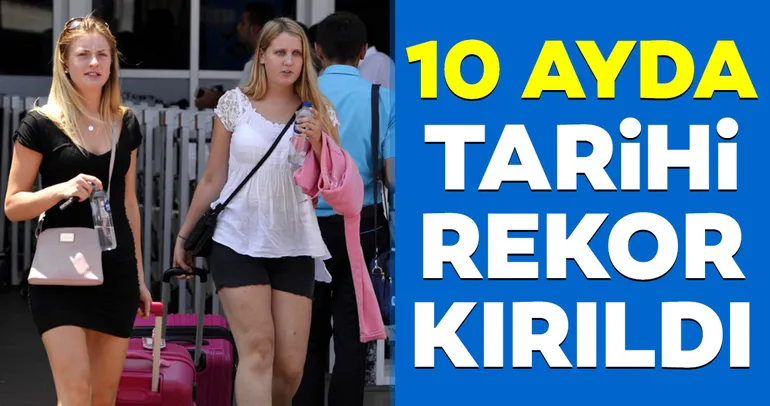 Rus turistte tüm zamanların rekoru