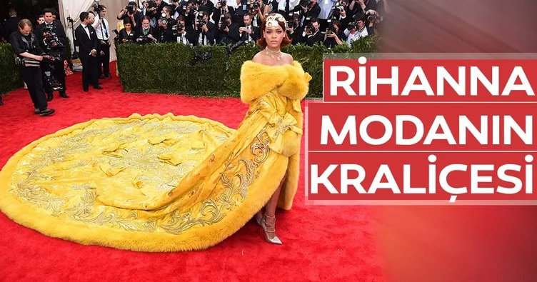 Rihanna modanın kraliçesi
