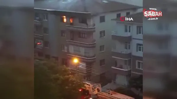 Ankara'daki yangında baba, küçük kızını kurtarırken dumandan zehirlendi