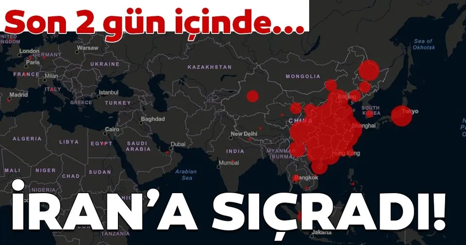 Çin'de hızla yayılan corona virüsü İran'a da sıçradı! ile ilgili görsel sonucu