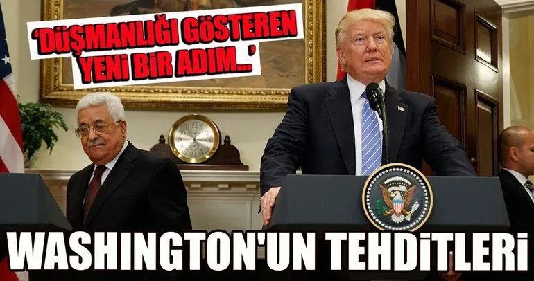 Trump, Filistin’i yine tehdit etti