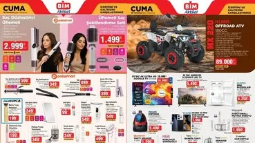 BİM AKTÜEL 15 - 18 TEMMUZ 2025 | Bu hafta BİM'e gelecek ürünler neler? Oje kurutucu, LED ışıklı ayna, üflemeli saç şekillendirme seti