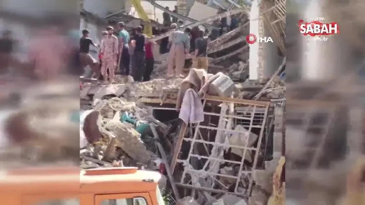 İran’da binada patlama: 2 ölü, 7 yaralı | Video