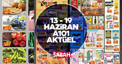 A101 AKTÜEL ÜRÜNLER BU HAFTAI!🛒 13 - 19 Haziran  A101’de neler var, indirimli mi?