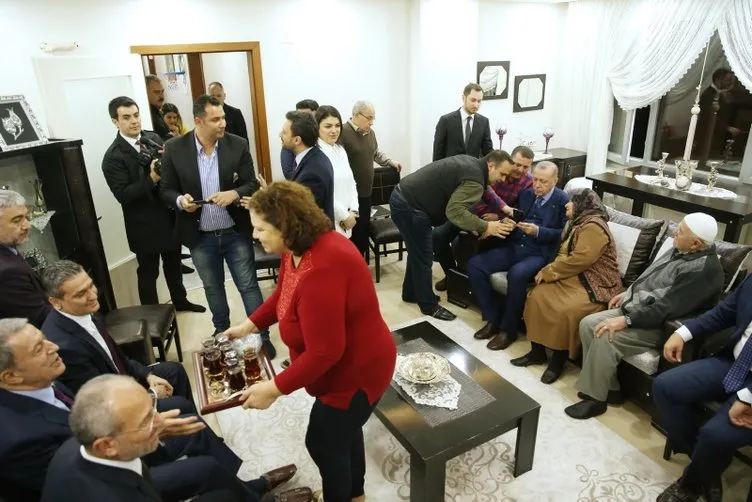 Başkan Erdoğan'dan Hatay'da ev ziyareti