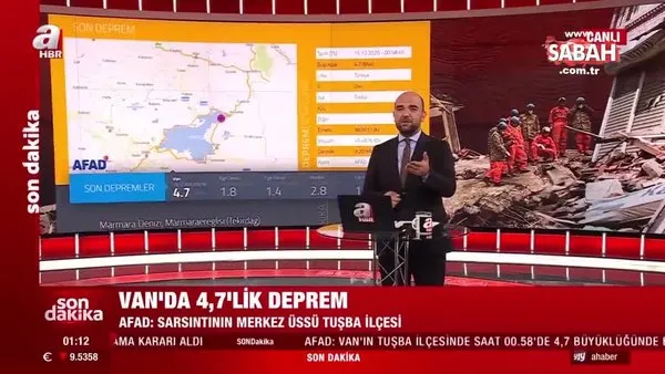 SON DAKİKA - Van'da korkutan deprem! Hakkari ve Ağrı'da da hissedildi!