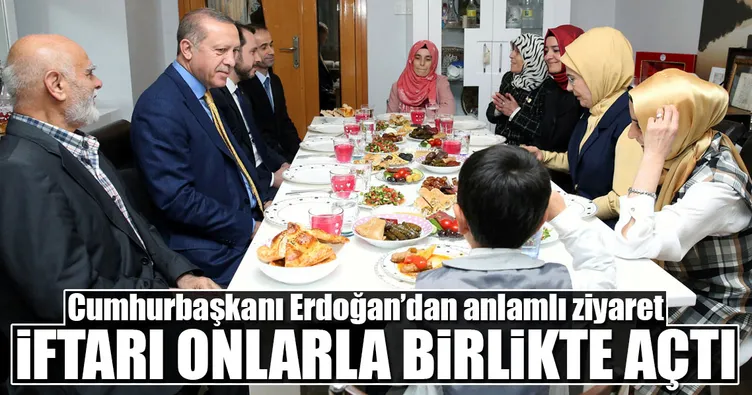 Cumhurbaşkanı Erdoğan’dan anlamlı ziyaret