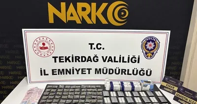 Tekirdağ’da uyuşturucu operasyonu