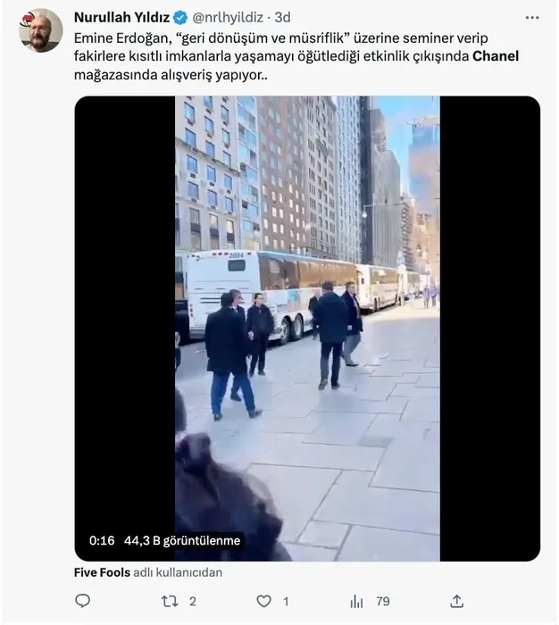 FETÖ’cülerden yeni yalan! Emine Erdoğan'ın Central Park ziyaretini alışveriş gibi gösterdiler