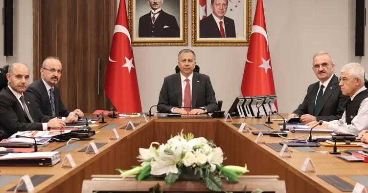 Bakan Yerlikaya’dan güvenlik toplantısı