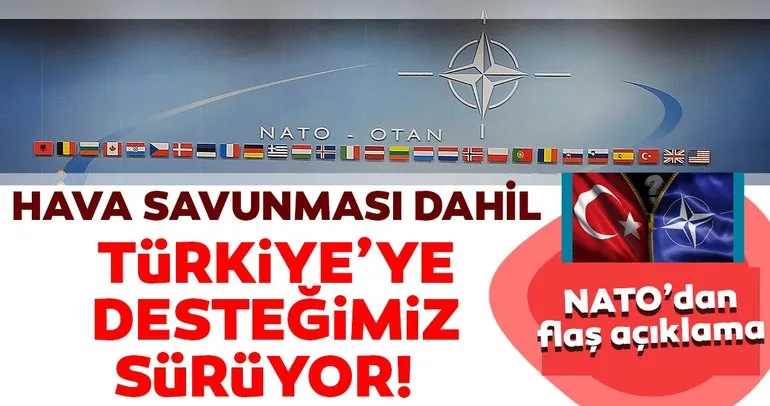 NATO Genel Sekreteri'nden son dakika açıklama! NATO Türkiye'nin yanındadır