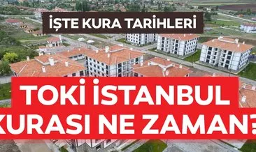 Son dakika haber: TOKİ konutları kura tarihleri belli oldu! 2019 İstanbul TOKİ kuraları ne zaman açıklanacak? İşte detaylar