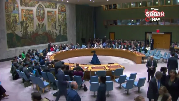 Filistin’in BM’ye tam üyeliğini öneren karar tasarısı BM Güvenlik Konseyi’nde oylandı, ABD veto etti | Video