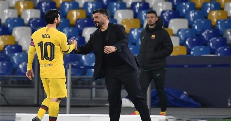 Napoli Teknik Direktörü Gattuso’dan Messi itirafı!
