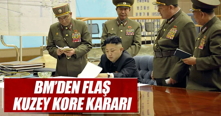 BM Güvenlik Konseyi’nden Kuzey Kore’ye yaptırım kararı