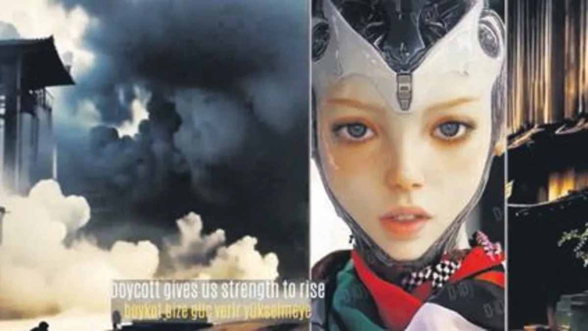 Erdoğan’dan yapay zekâ ürünü ‘boykot’ şarkısıyla Filistin’e destek Erdoğan’dan yapay zekâ ürünü ‘boykot’ şarkısıyla Filistin’e destek