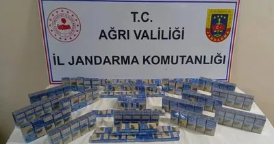 Ağrı’da bin 227 paket gümrük kaçağı sigara ele geçirildi #agri