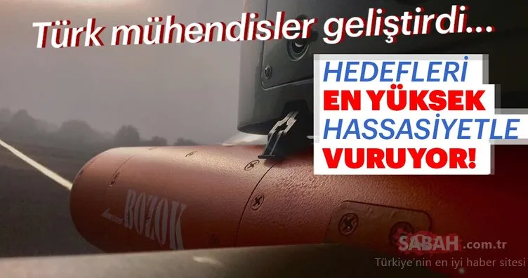 Türk mühendisler geliştirdi... Hedefleri en yüksek hassasiyetle vuruyor!